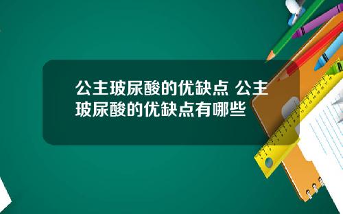公主玻尿酸的优缺点 公主玻尿酸的优缺点有哪些