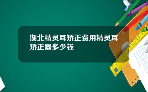 湖北精灵耳矫正费用精灵耳矫正器多少钱