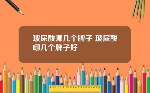 玻尿酸哪几个牌子 玻尿酸哪几个牌子好