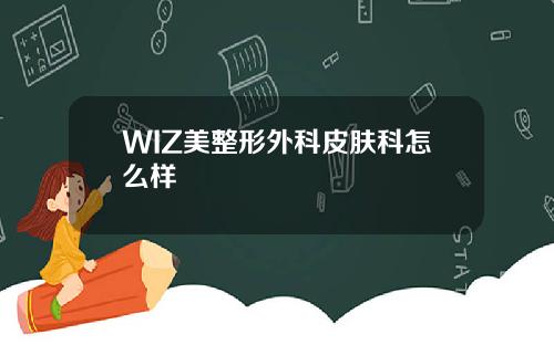 WIZ美整形外科皮肤科怎么样