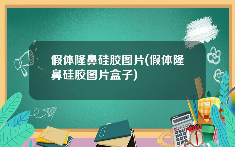 假体隆鼻硅胶图片(假体隆鼻硅胶图片盒子)