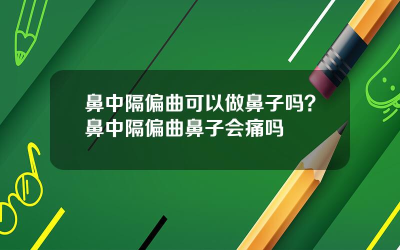 鼻中隔偏曲可以做鼻子吗？鼻中隔偏曲鼻子会痛吗